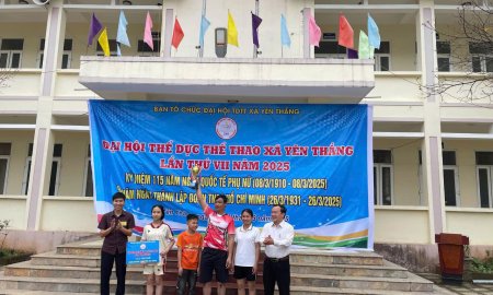 xã Yên Thắng tổ chức đại hội thể dục thể thao lần thứ VII năm 2025