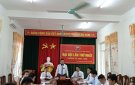 Đại hội chi bộ cơ quan Đảng xã Yên Thắng
